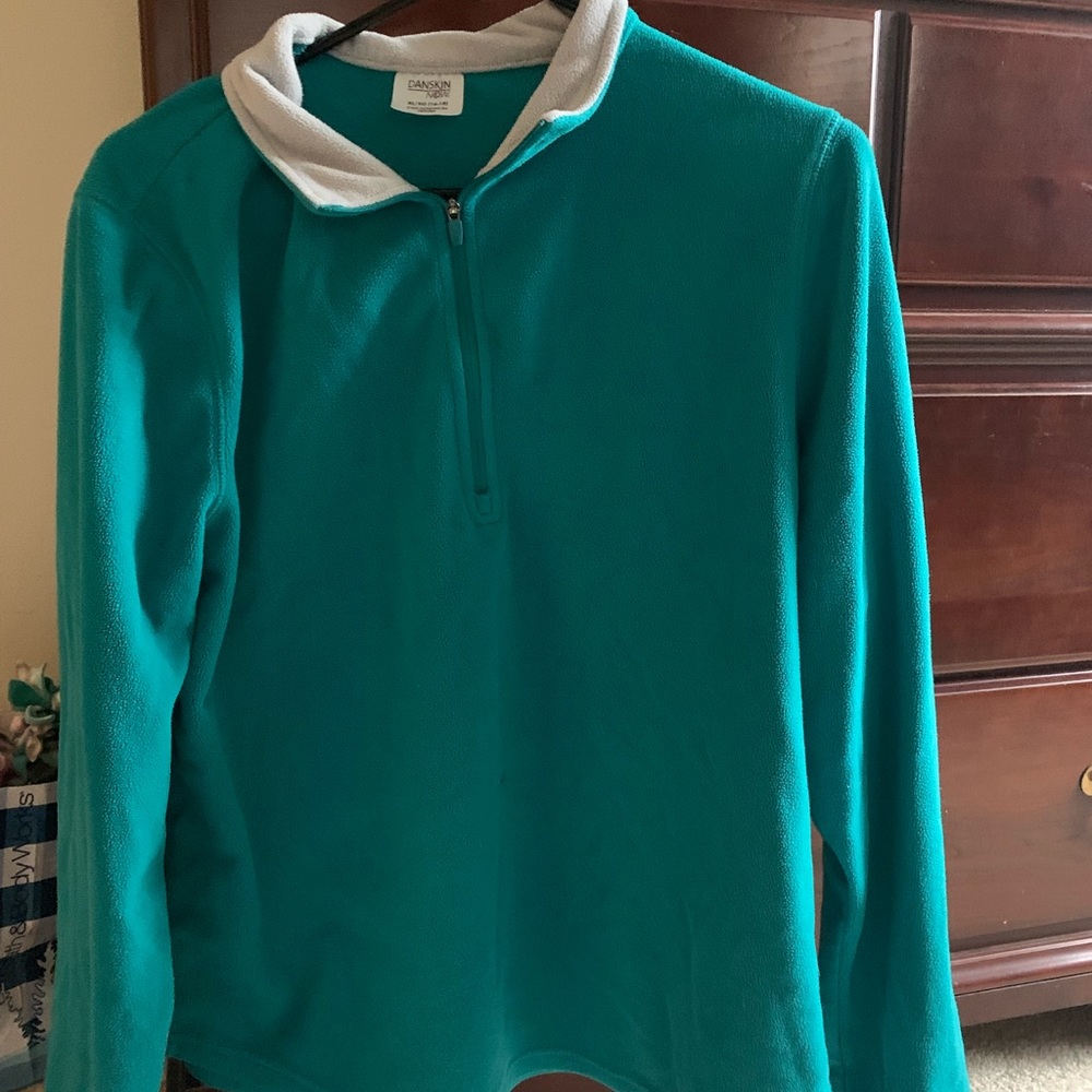 Blue sweatshirt